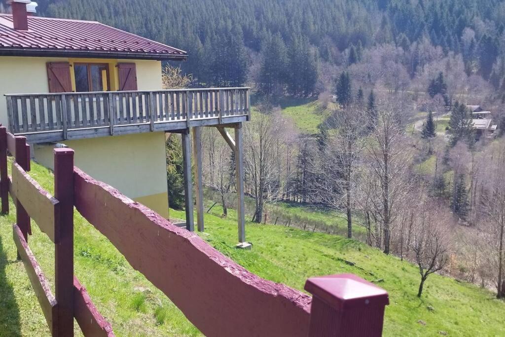 Maison De Montagne Vue Magnifique Ventron Exterior photo